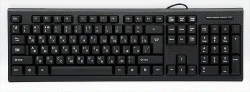 Клавіатура комп'ютерна дротова, арт. W21102013, 1 шт