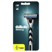 Станок для гоління чоловічий (Бритва) Gillette Mach3 c 2 змінними картриджами фото 1