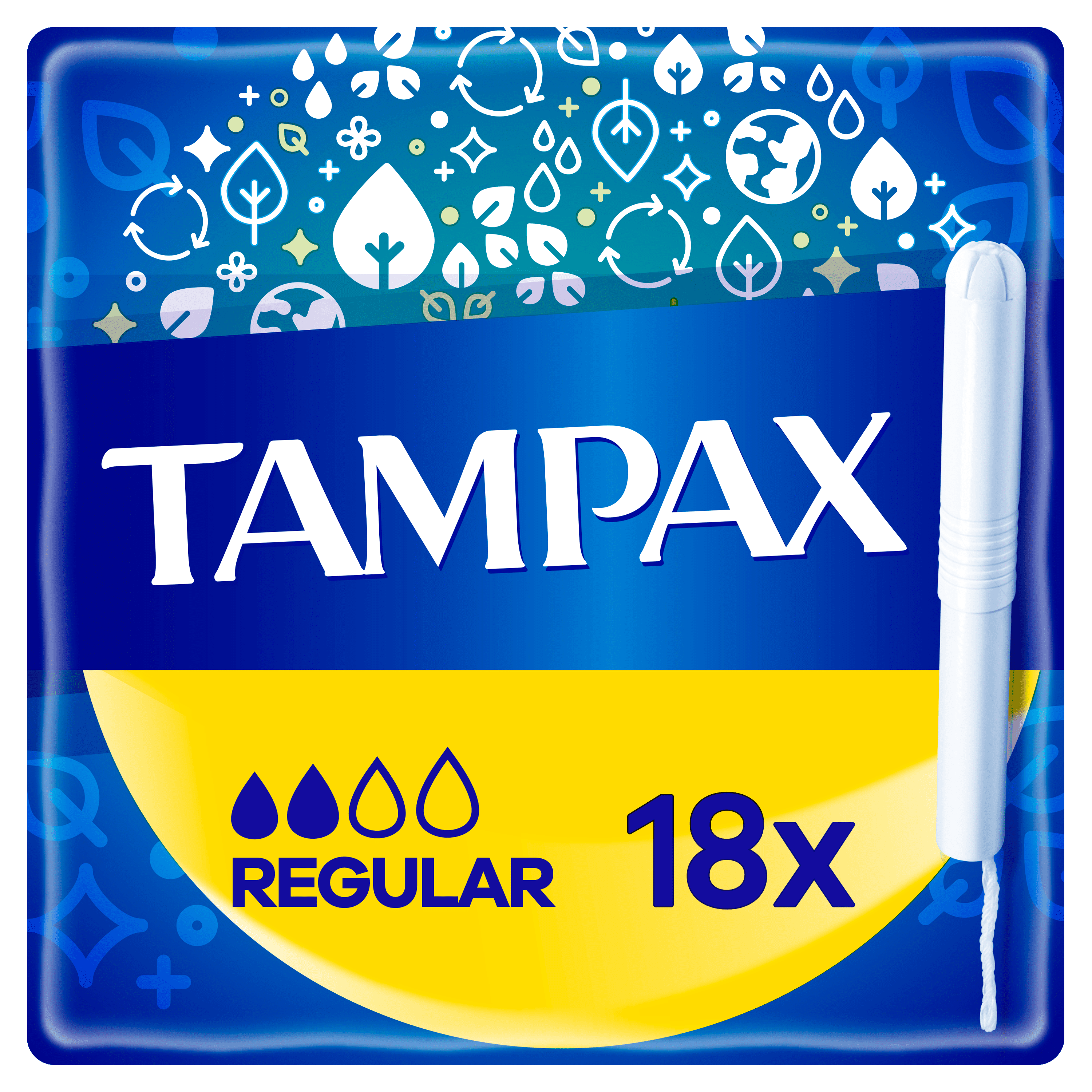 Тампоны Tampax Compak Regular с аппликатором 18 шт. - купить по