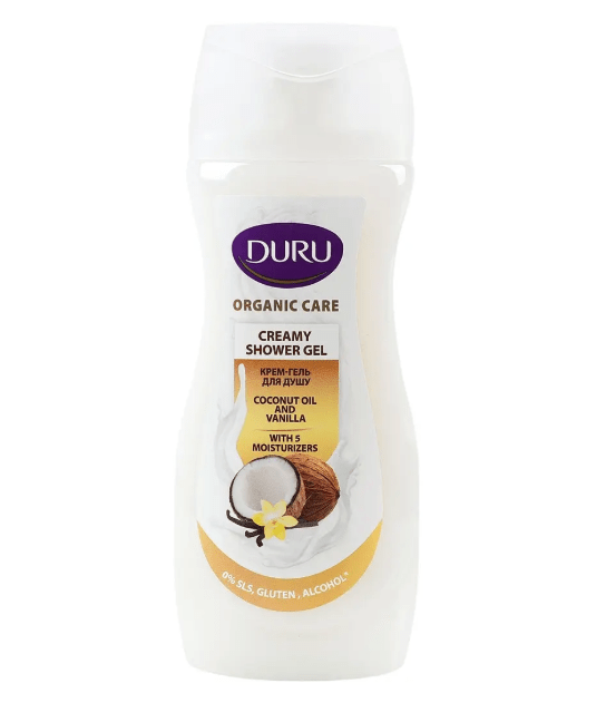 Крем-гель для душу Duru Кокосова Олія та Ваніль, 250 мл