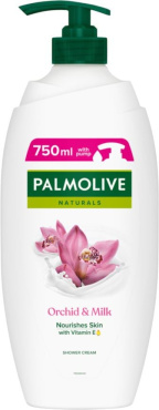 Гель-крем для душа Palmolive Naturals с экстрактом черной орхидеи и увлажняющим молочком 750 мл
