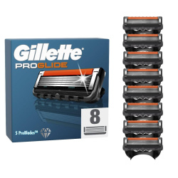 Сменные кассеты для бритья Gillette Fusion Proglide 5 лезвий, 8 шт