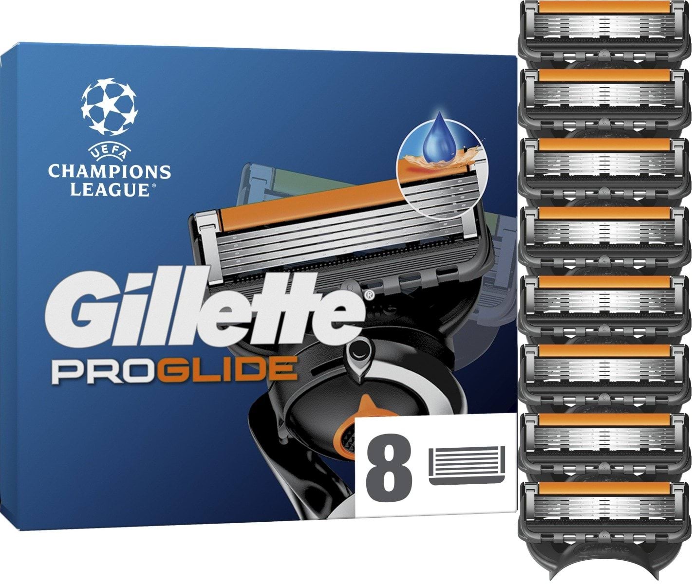 Змінні касети для гоління Gillette Fusion Proglide 5 лез, 8 шт