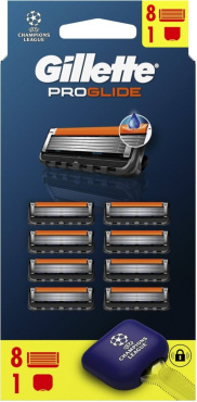 Сменные кассеты для бритья Gillette Fusion Proglide 5 лезвий, 8 шт фото 1