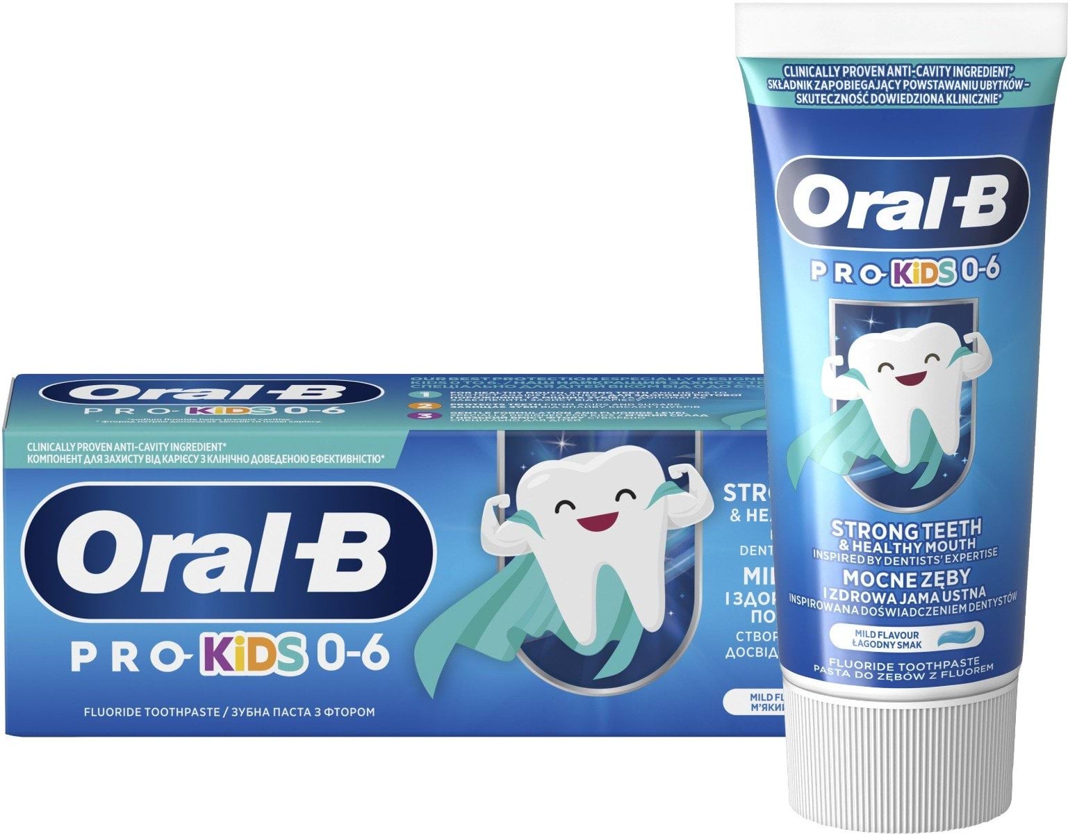Зубна Паста Oral-B Pro Kids, Для Дітей до 6 років 50 мл