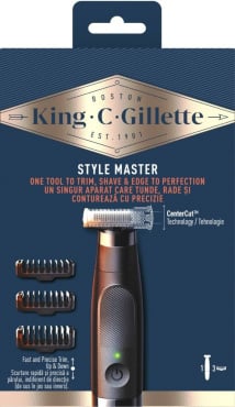 Электрический триммер для бороды Gillette King C Style Master,1 шт фото 5