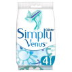 Одноразові станки для гоління жіночі Simply Venus 2, 4 шт