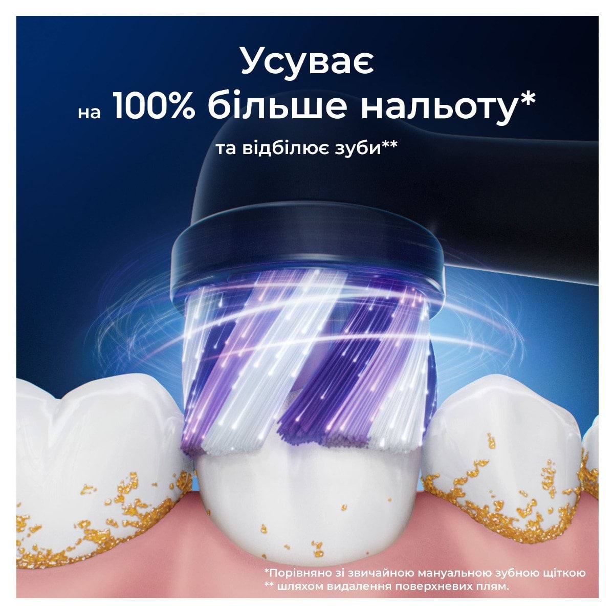 Змінні насадки до електричної зубної щітки Oral-B iO Блискуче відбілювання 4 шт.