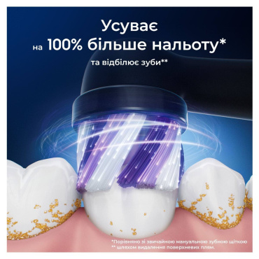 Сменные насадки к электрической зубной щетке Oral-B iO Блестящее отбеливание 4 шт. фото 1