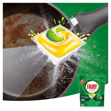 Капсулы для посудомоечных машин Fairy Original Все-в-1 29 шт фото 1