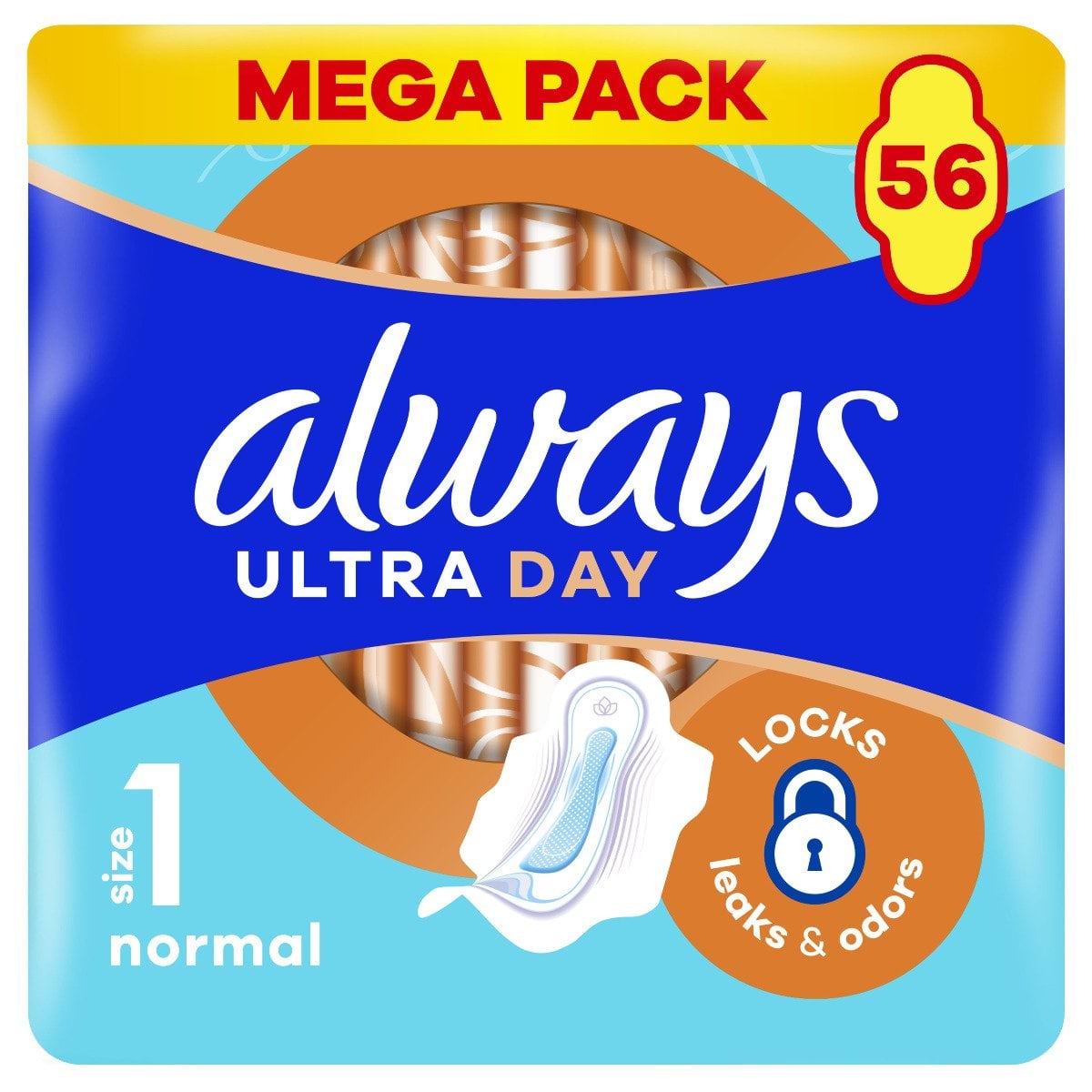 Гігієнічні прокладки Always Ultra Day Normal (Розмір 1) 56 шт