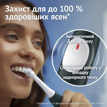 Электрическая зубная щетка Oral-B iO 2 Лесно-зеленая фото 3
