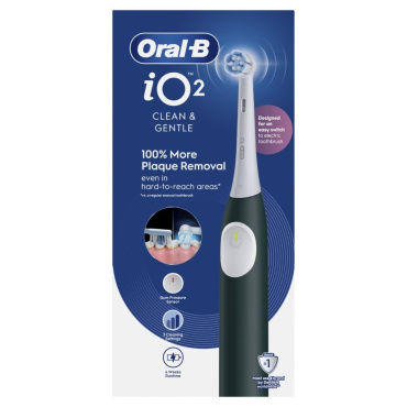 Электрическая зубная щетка Oral-B iO 2 Лесно-зеленая фото 6