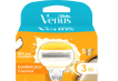 Картридж жіночий Gillette Venus ComfortGlide Coconut, 3 шт, 5 лез