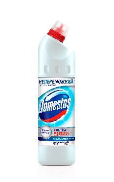 Средство для чистки унитаза Domestos Ультра белый 500мл