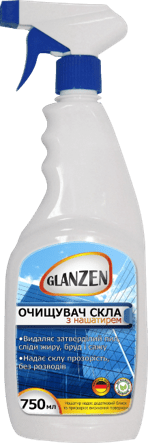 Очиститель стекла GLANZEN с нашатырем, 750г