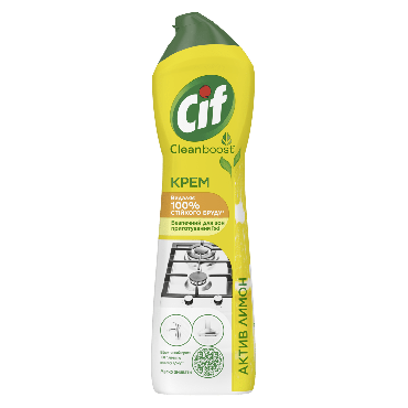 Крем чистящий актив CIF лимон limited edition 1 16x500мл