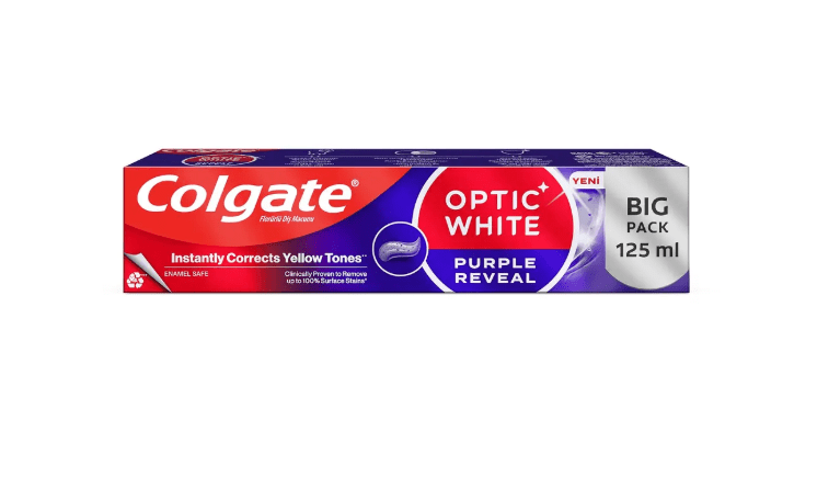 Зубная паста Colgate Optic White Purple, 125 мл