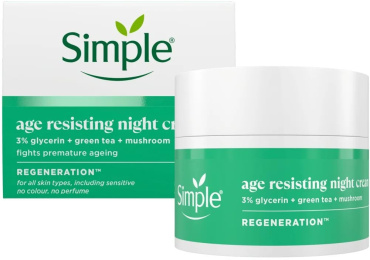Крем для обличчя Simple Regeneration проти вікових змін 50 мл фото 1