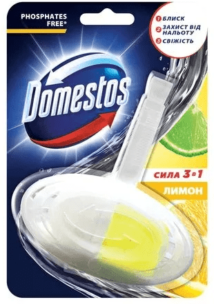 Блок гігієнічний для унітаза Domestos Лимон 35 г