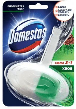 Блок гігієнічний для унітаза Domestos Хвоя 35 г