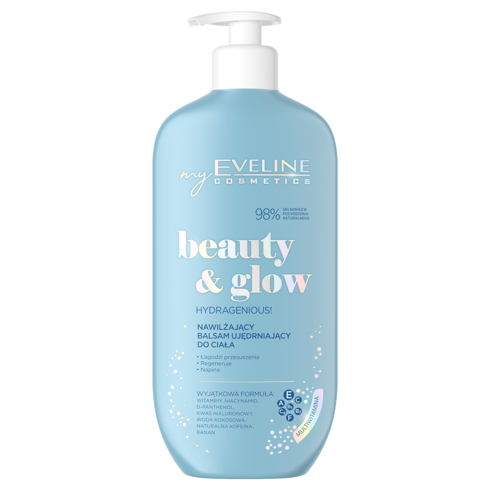 Бальзам для тіла поживний, зволожуючий Eveline Beauty & Glow, 350 мл