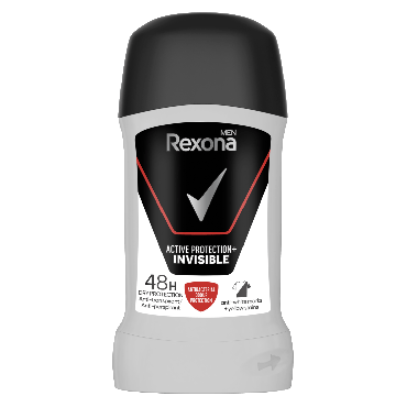Rexona дез. стік чол. Невидимий на чорному та білому антибактеріальний, 50мл