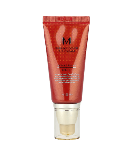 ВВ крем Missha Perfect Cover SPF 42, натуральний бежевий №21, 50 мл