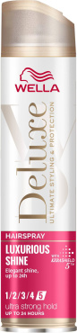 Лак для волосся WELLA DELUXE Шовкова гладкість, 250мл