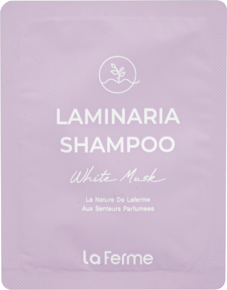 Шампунь La Ferme Laminaria White Musk для чувствительной кожи головы 7 мл