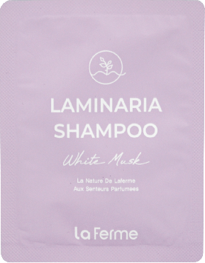 La Ferme Laminaria шампунь для чутливої шкіри голови White Musk, 7мл