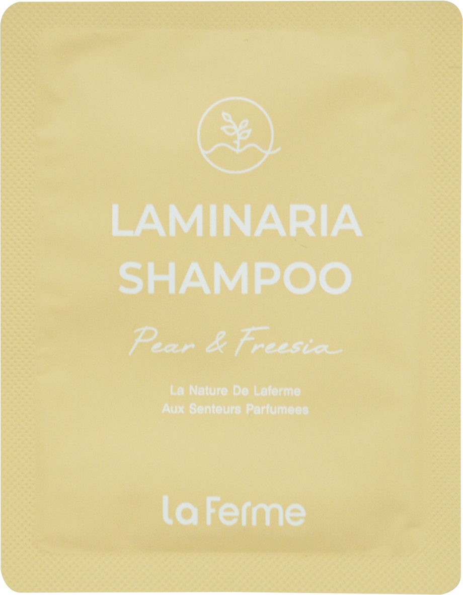Шампунь для волос La Ferme Laminaria питательный Pear & Freesia, 7 мл