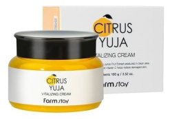 FarmStay крем для лица витаминизированный с экстрактом юдзу Citrus Yuja, 100г