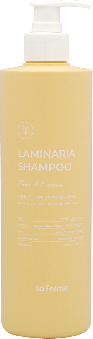 Шампунь для волосся La Ferme Laminaria живильний Pear & Freesia