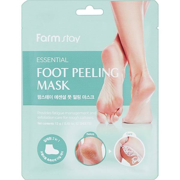 Маска-шкарпетка для ніг FarmStay пілінг Essential, 1 пара