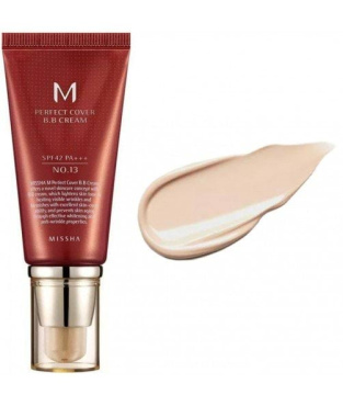 BB крем Missha Perfect Cover SPF42, світлий бежевий №13, 50 мл фото 1