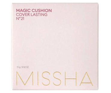 Тональний крем-кушон Missha Magic Cover №21 світло-бежевий SPF 50, 15 мл фото 2