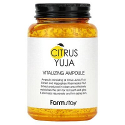 FarmStay сыворотка ампульная витаминизированная с экстрактом юдзу Citrus Yuja, 250мл