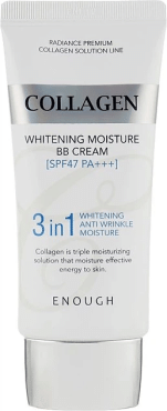 Крем для лица Enough CollagenW BB осветляющий 3в1 SPF47 50 мл