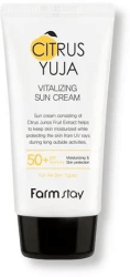 Крем для лица Farmstay Citrus Yuja Vitalizing Sun Cream SPF 50+, 70 мл