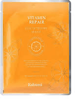 Маска для лица тканевая витаминная Eshumi от пигментации с глутатионом 23 мл