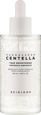 Сыворотка для лица Skin1004 Madagascar Centella Tone Brightening Capsule Ampoule с экстрактом азиатской центеллы и ниацинамидом 100 мл