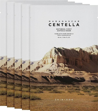 Маска для лица Skin1004 Madagascar Centella Watergel Sheet Ampoule Mask тканевая 25 мл фото 1