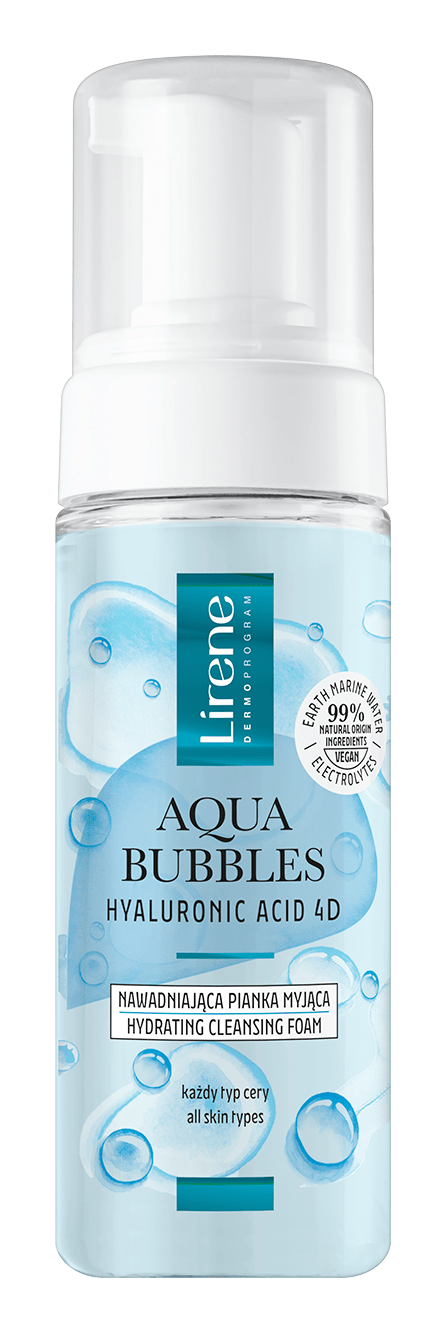 Пенка для умывания Lirene увлажняющая Aqua Bubbles, 150мл