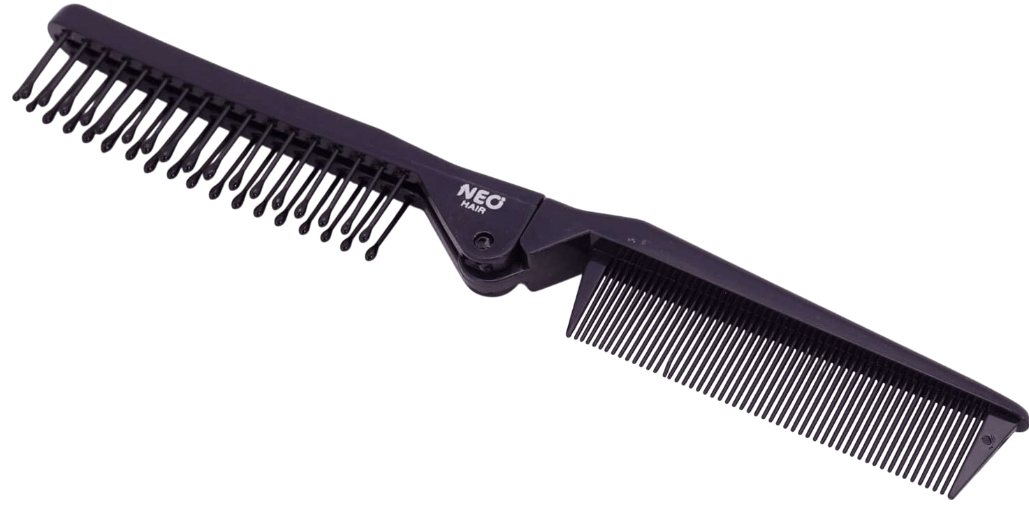 Гребінь складаний NEO hair з двома видами щітини