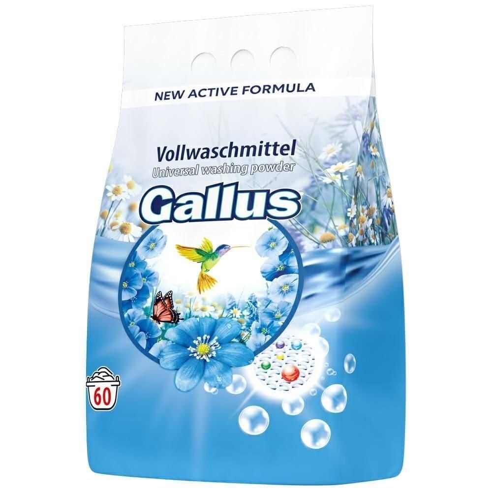 Gallus пральний порошок авт. концентрат Універсальний, 3.9 кг