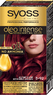 Краска для волос SYOSS Oleo Intense 5-92 без аммиака насыщенный красный