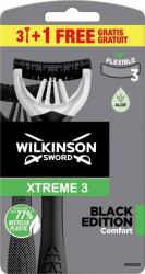 Станки одноразовые мужские Wilkinson Xtreme3 ​​Black 3 лезвия, 3+1 шт