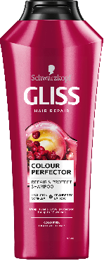 Шампунь GLISS Color Perfector для окрашенных волос 400 мл