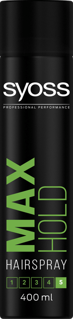 Лак для волосся Syoss Max Hold 5, 300 мл